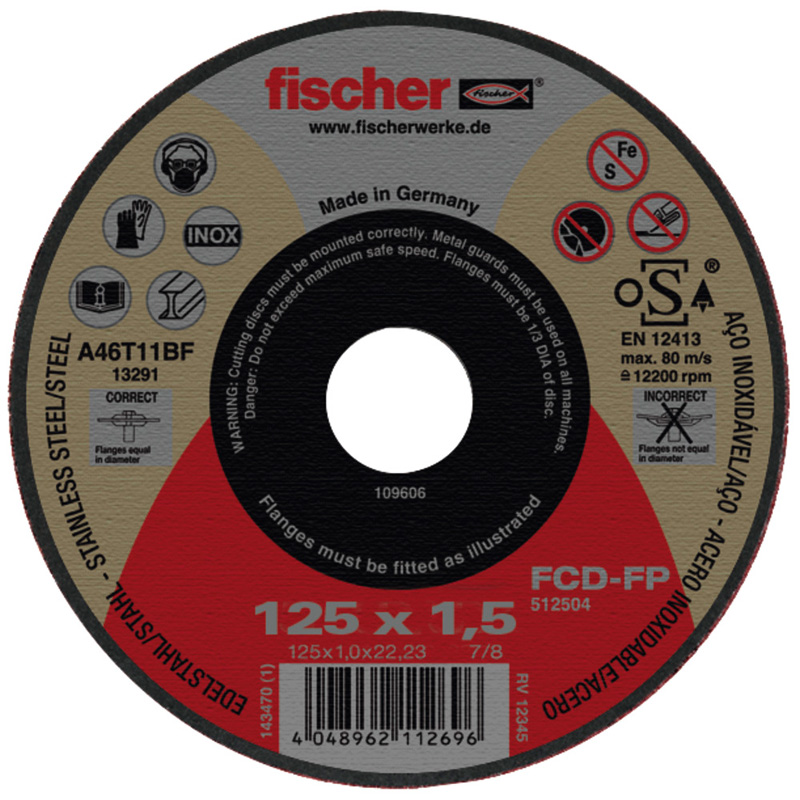 CARBORUNDUM ABRASIVE CUTTING DISC UPAT