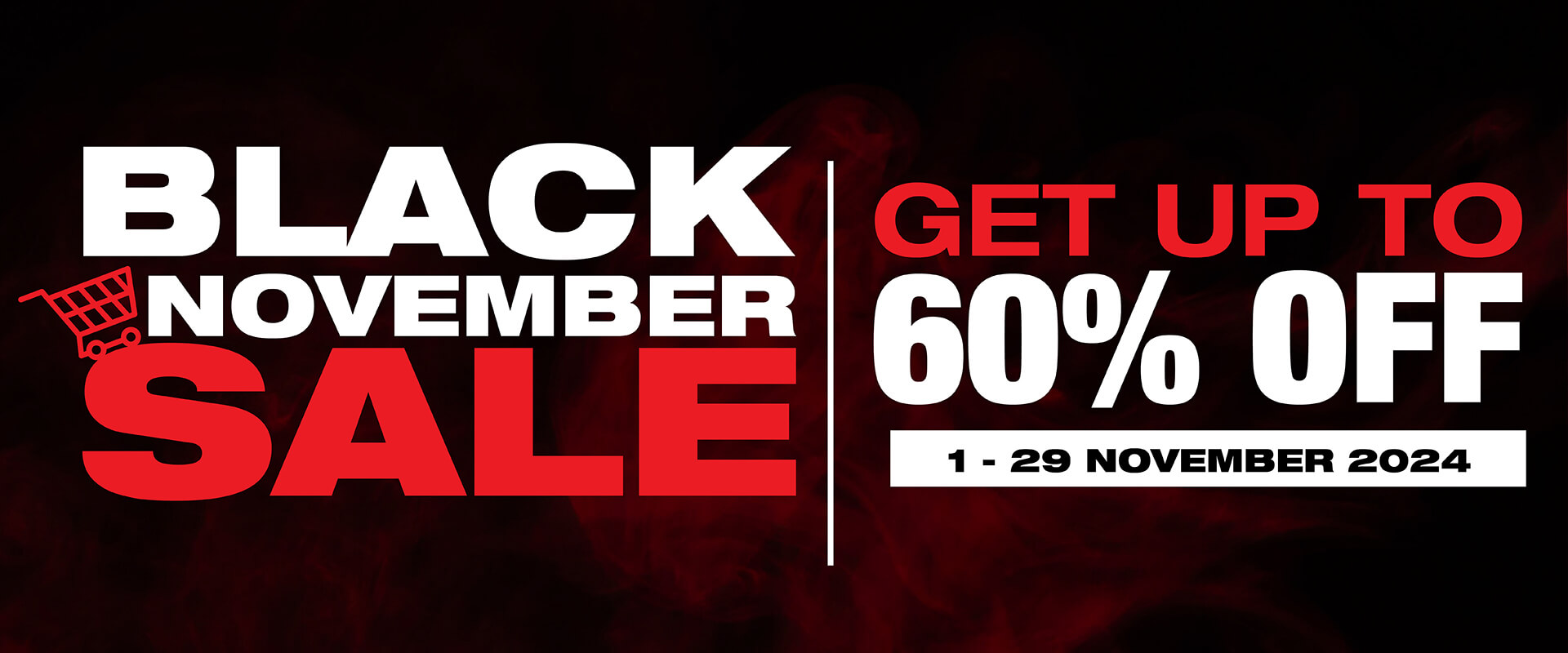 Black November Sale Banner