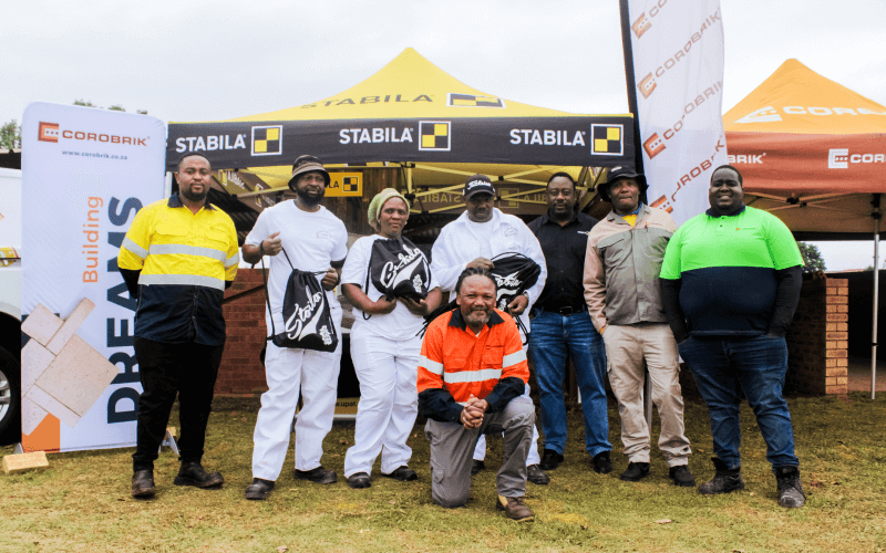 STABILA and Corobrik SA Launch the #my1ststabila Campaign at the Corobrik Building School in Lawley, Gauteng