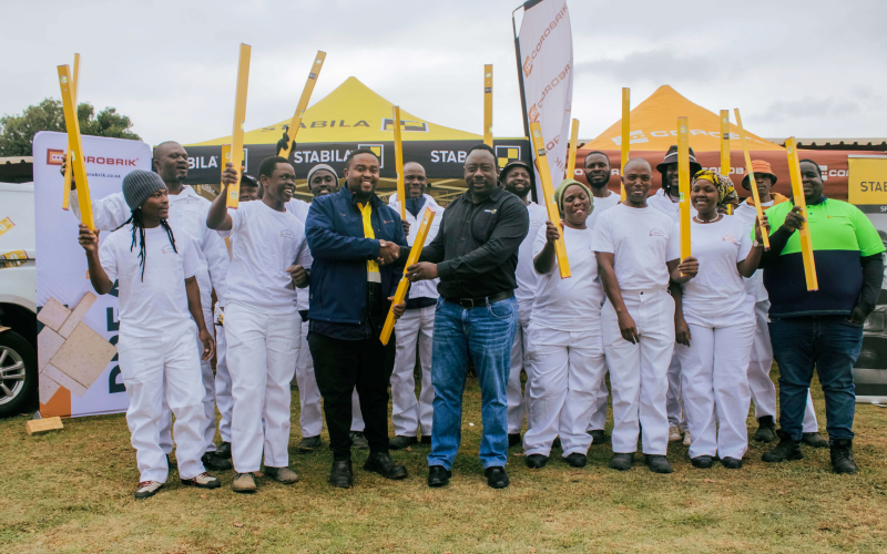 STABILA and Corobrik SA Launch the #my1ststabila Campaign at the Corobrik Building School in Lawley, Gauteng